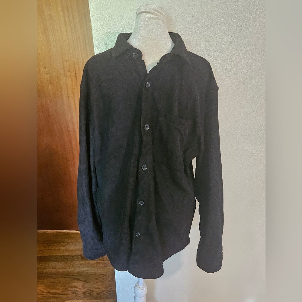 Men's Black Long Sleeve Courdory Xl Outlander Craft + Flow Plaid